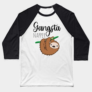 Gangsta Napper Baseball T-Shirt